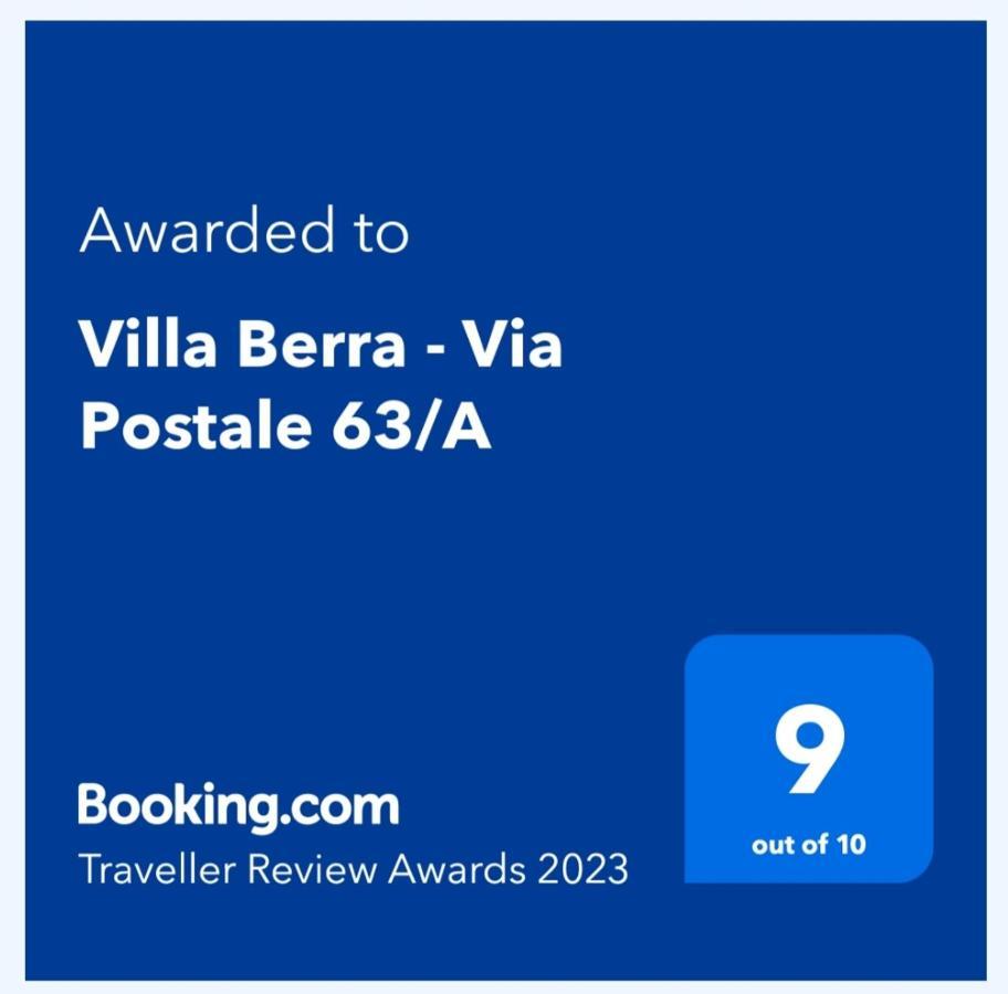 Villa Berra - Via Postale 63/A 外观 照片
